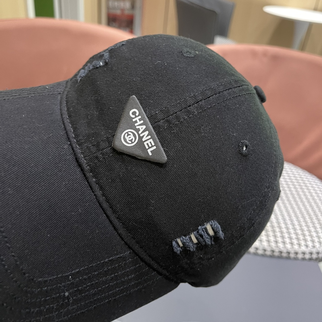  香奈儿CHANEL 2025新款棒球帽，小香经典简约，时尚休闲设计 跑量新品，出街必备