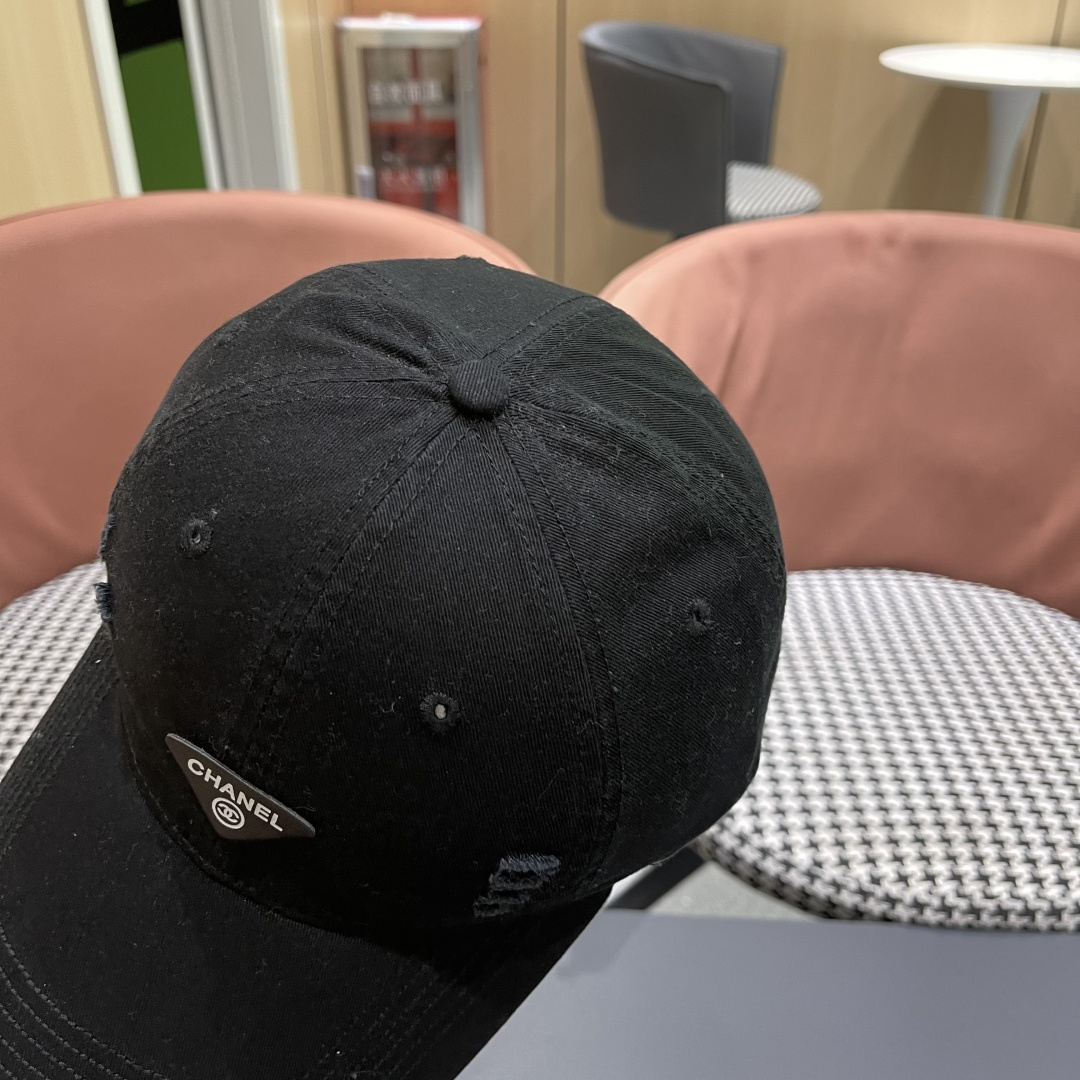  香奈儿CHANEL 2025新款棒球帽，小香经典简约，时尚休闲设计 跑量新品，出街必备