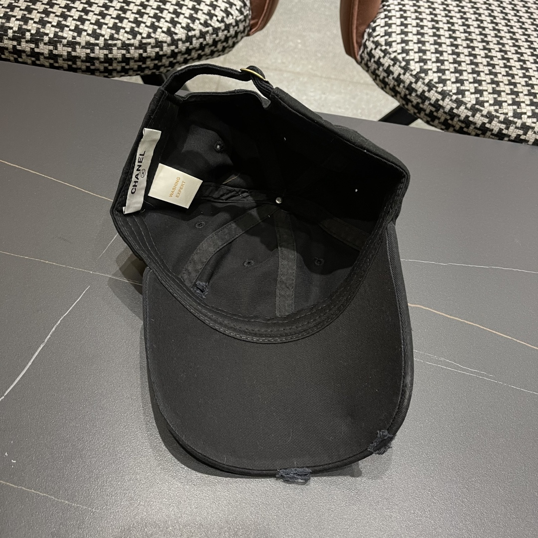  香奈儿CHANEL 2025新款棒球帽，小香经典简约，时尚休闲设计 跑量新品，出街必备