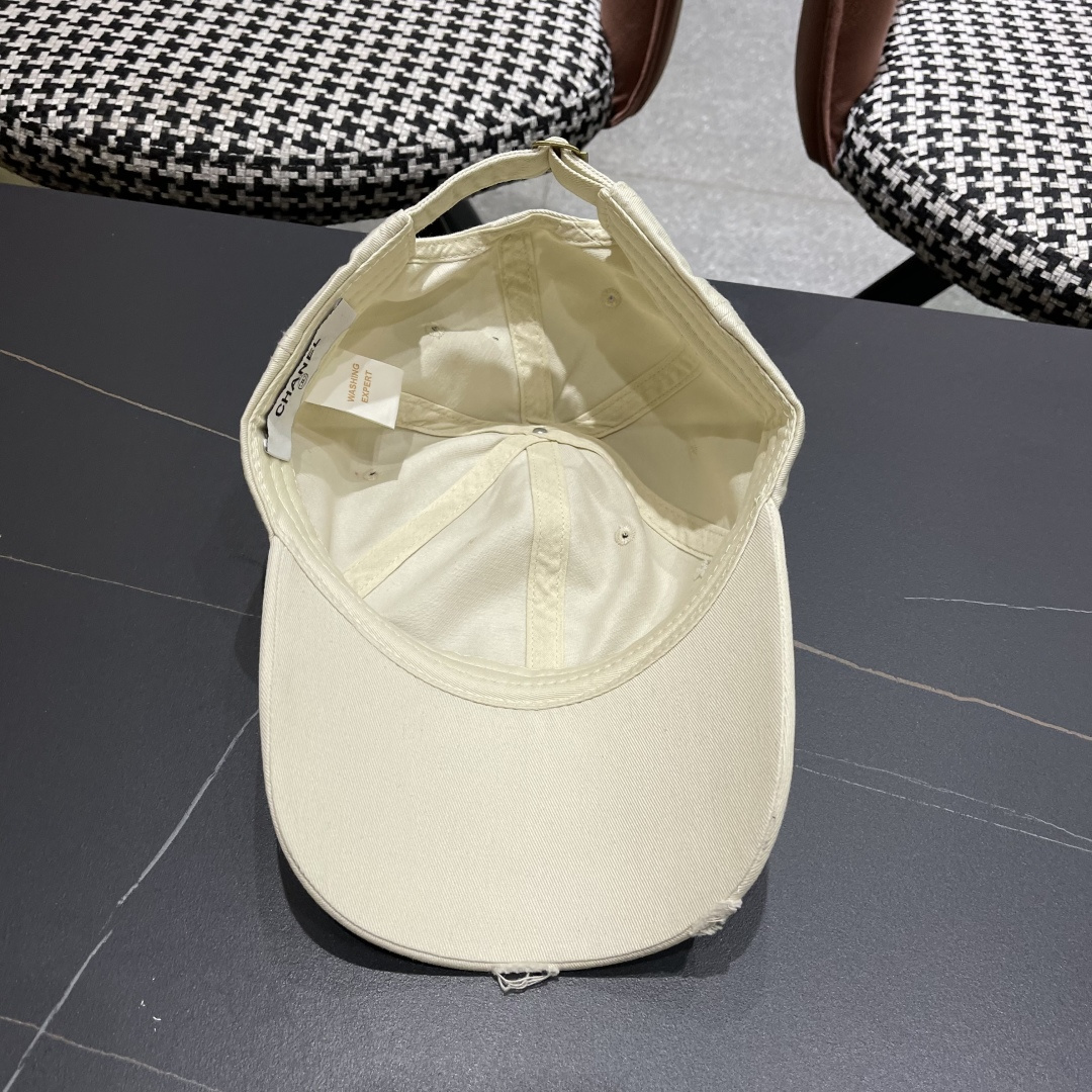  香奈儿CHANEL 2025新款棒球帽，小香经典简约，时尚休闲设计 跑量新品，出街必备