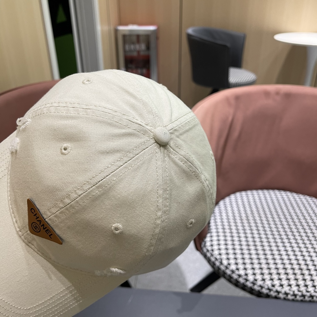  香奈儿CHANEL 2025新款棒球帽，小香经典简约，时尚休闲设计 跑量新品，出街必备