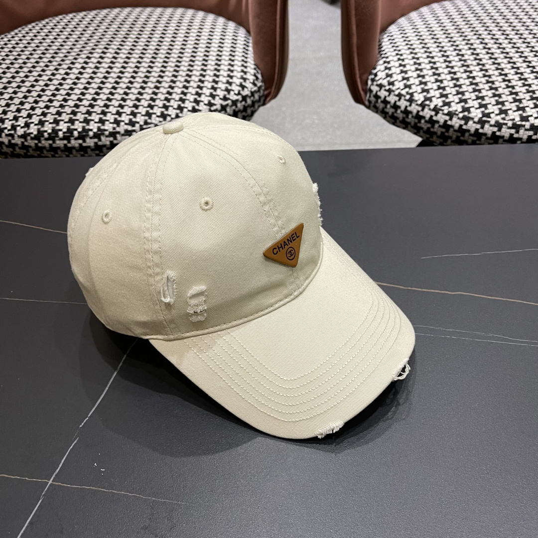  香奈儿CHANEL 2025新款棒球帽，小香经典简约，时尚休闲设计 跑量新品，出街必备