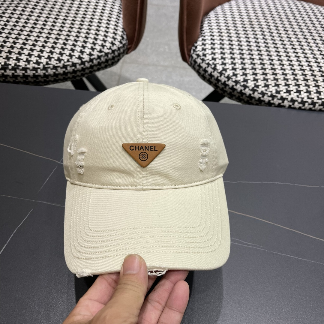  香奈儿CHANEL 2025新款棒球帽，小香经典简约，时尚休闲设计 跑量新品，出街必备