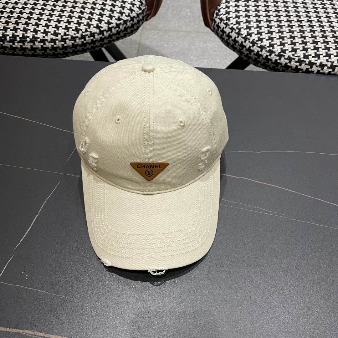  香奈儿CHANEL 2025新款棒球帽，小香经典简约，时尚休闲设计 跑量新品，出街必备