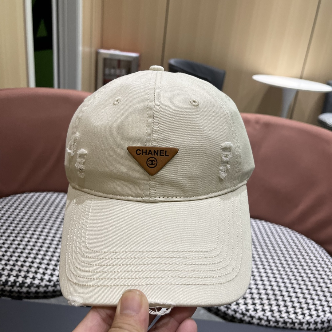  香奈儿CHANEL 2025新款棒球帽，小香经典简约，时尚休闲设计 跑量新品，出街必备