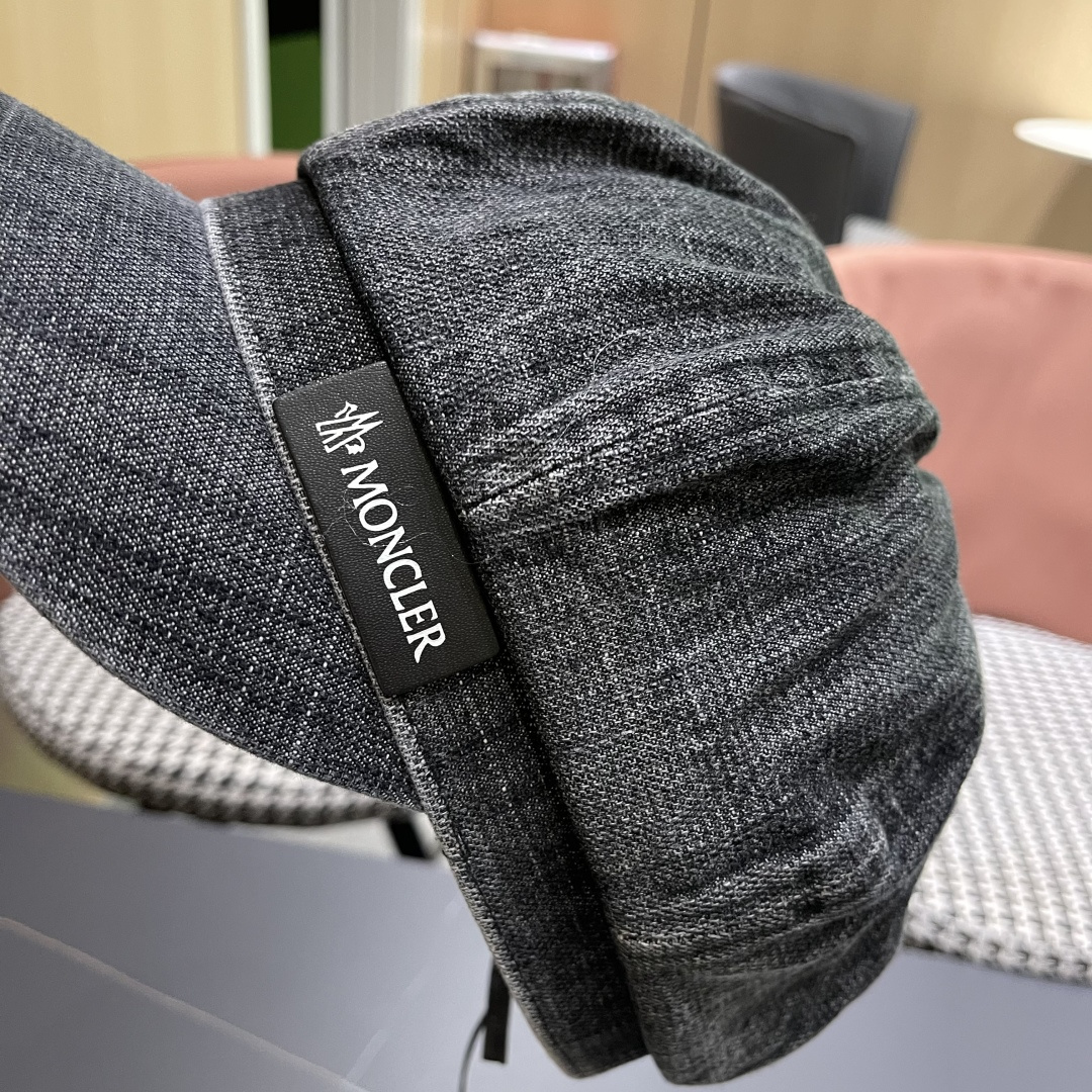  蒙口 2025新款韩版复古水洗牛仔贝雷帽女英伦风八角帽春
夏时尚画家帽显脸小