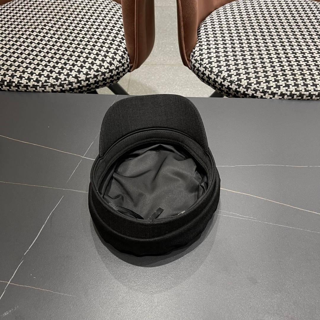 香奈儿2025秋冬系美拉德风海军八角帽潮酷网红同款品脸小八角