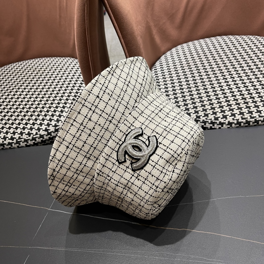 香奈儿 小香风渔夫帽子女春夏季韩版潮防晒遮阳帽日系小沿百搭太阳帽盆帽