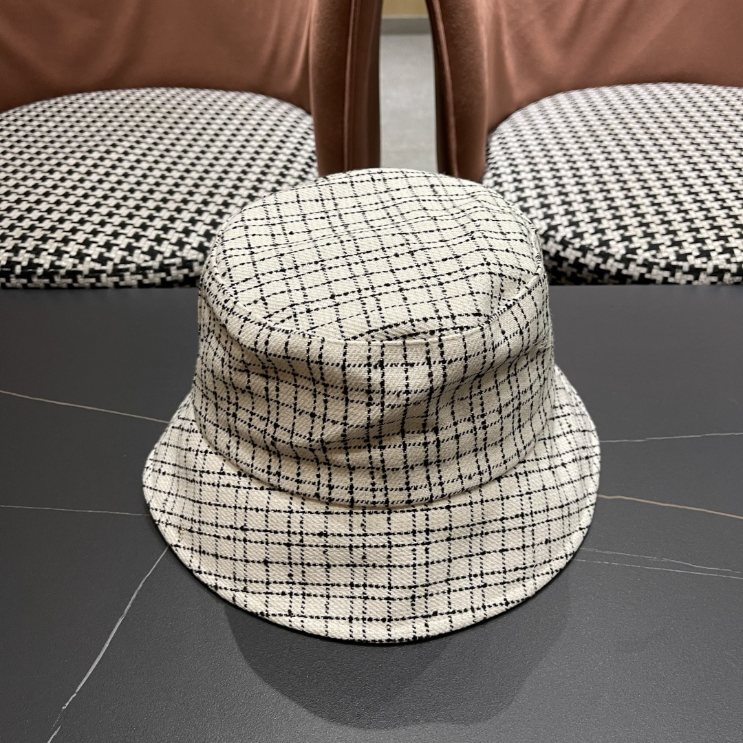 香奈儿 小香风渔夫帽子女春夏季韩版潮防晒遮阳帽日系小沿百搭太阳帽盆帽