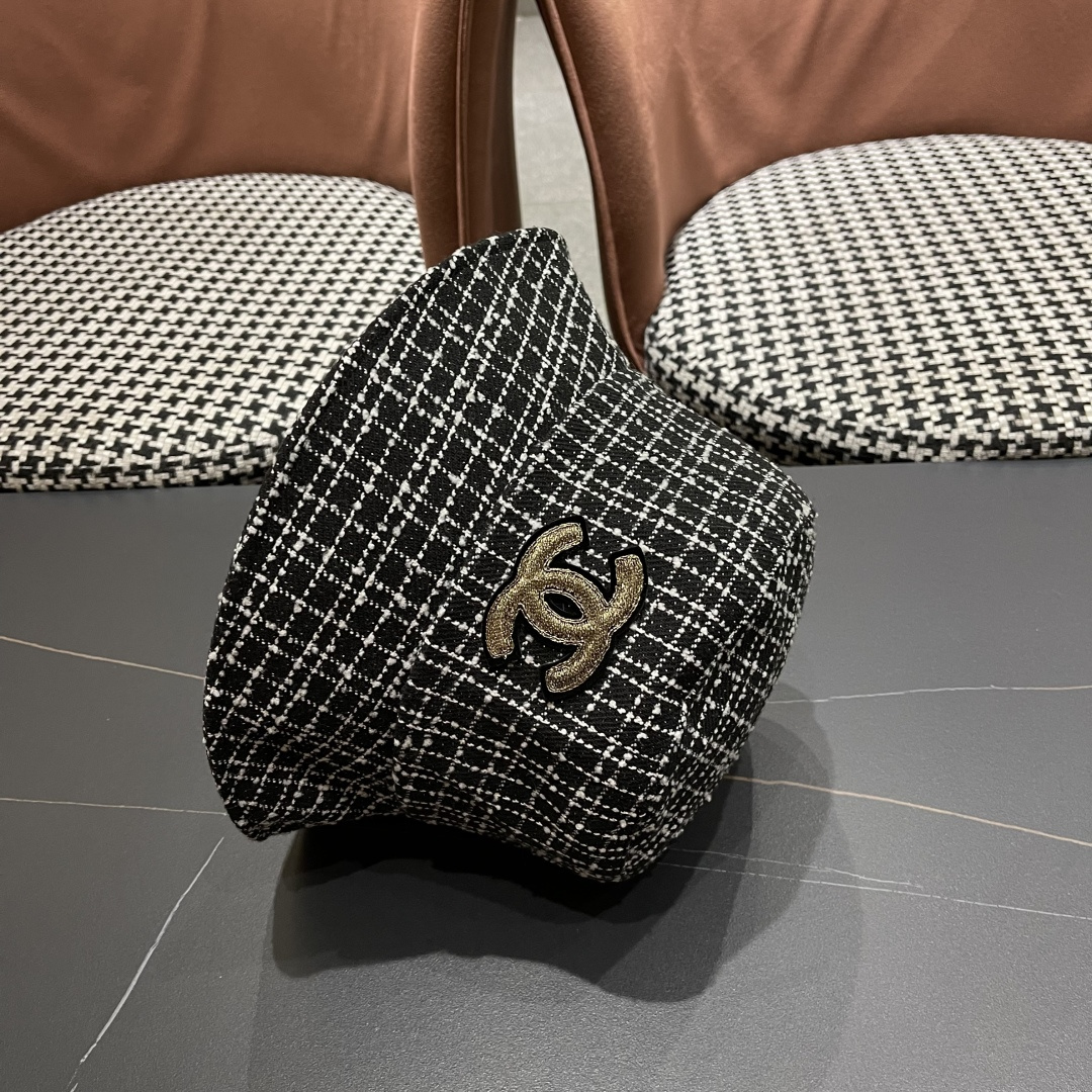 香奈儿 小香风渔夫帽子女春夏季韩版潮防晒遮阳帽日系小沿百搭太阳帽盆帽