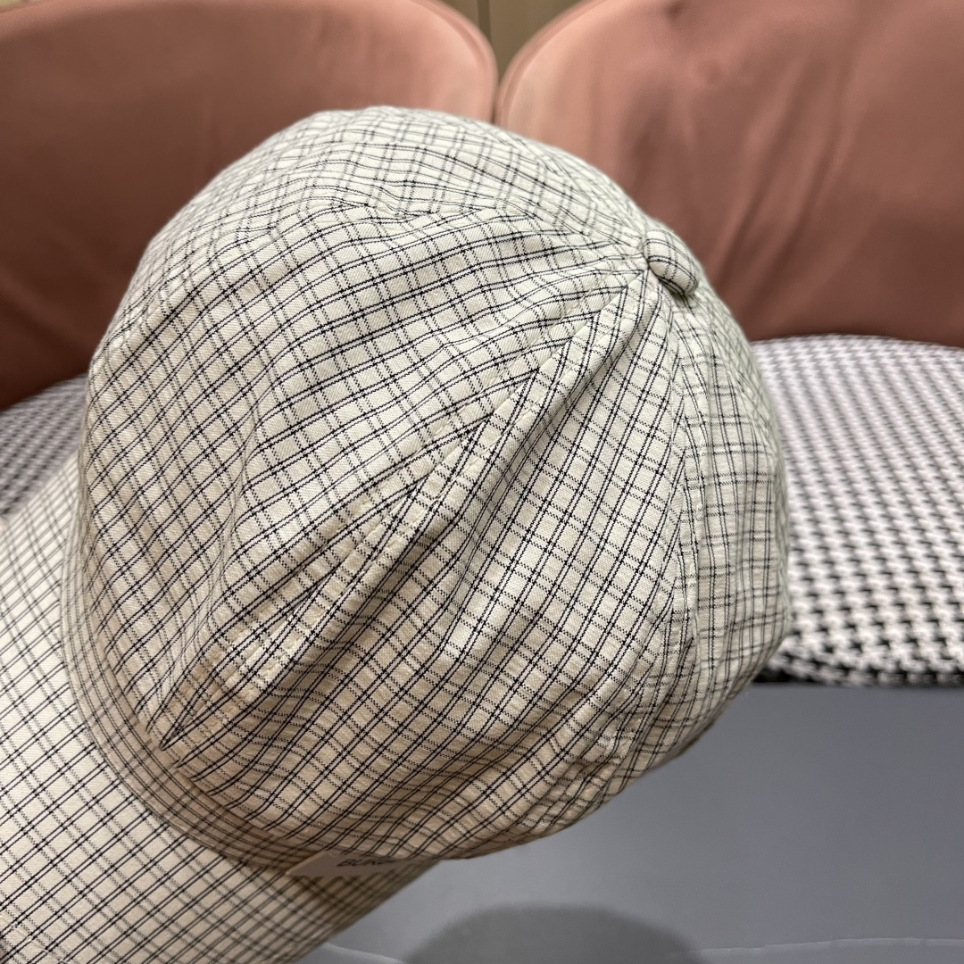 巴宝莉 2025新款韩版格纹贝雷帽文艺风复吉八角帽显脸小画家帽防晒帽子夏