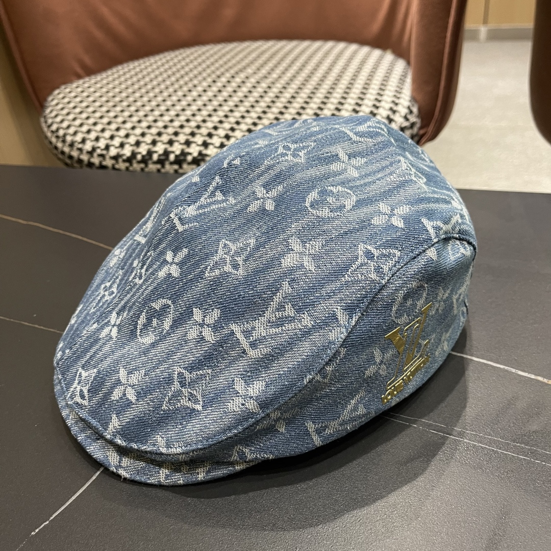 NO:362096,Lv Louis Vuitton 2025 new fashion versatile denim jacquard beret breathable sun hat straw hat fisherman hat baseball hat knit hat, hat, louis vuitton, louis vuitton, espadrilles, hatsLv路易威登2025新款时尚百搭牛仔提花贝雷帽透气遮阳帽帽子草帽渔夫帽棒球帽针织帽,帽子,louis vuitton,louis vuitton,espadrilles,hats,hat