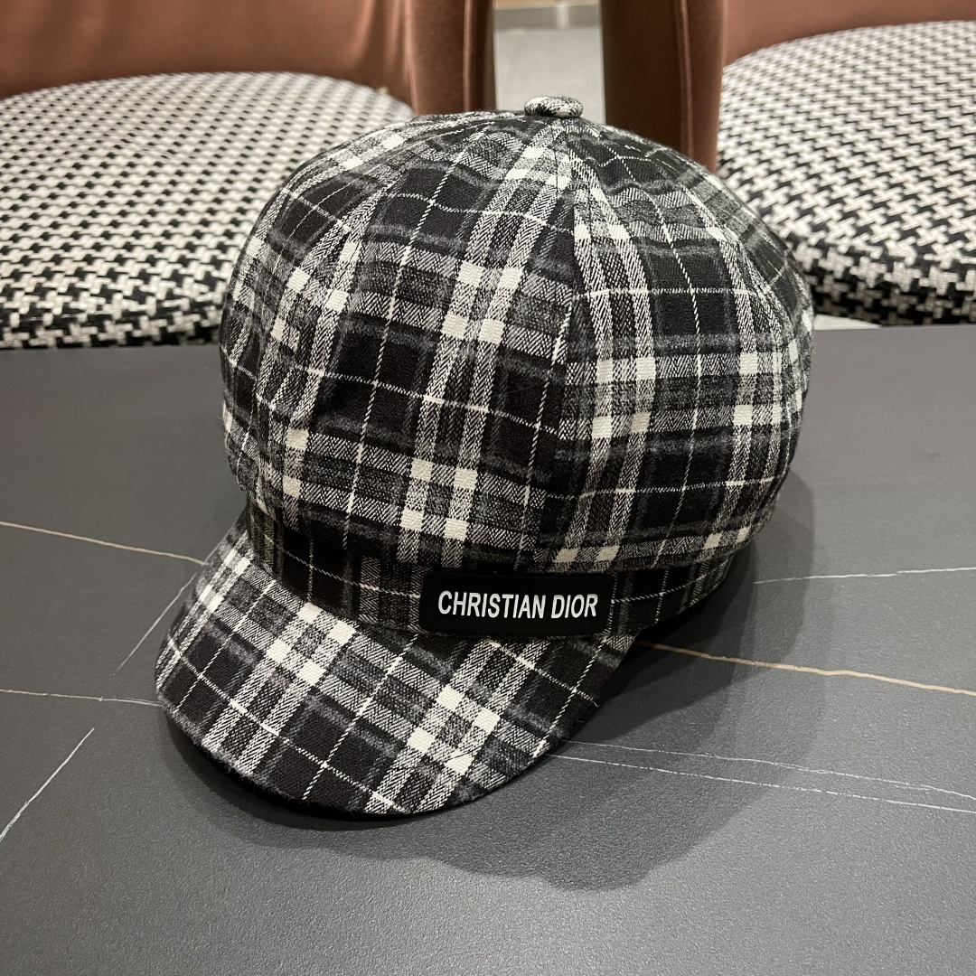 NO:362152,Dior 2025 new plaid hat women's baseball hat Korean style fashion versatile duck tongue cap men internet celebrity winter sun hat hat straw hat fisherman hat baseball hat knit hat, hat, dior, espadrilles, hats迪奥 2025新款格子帽子女棒球帽韩版潮时尚百搭鸭 舌帽男网红冬季遮阳帽帽子草帽渔夫帽棒球帽针织帽,帽子,dior,espadrilles,hats,hat