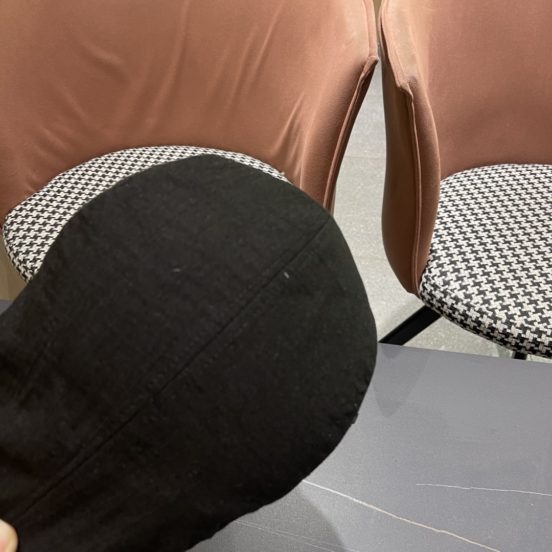  迪芬 复古棉麻前进帽女春夏英伦显脸小贝雷帽子2025新款日系简约鸭舌帽