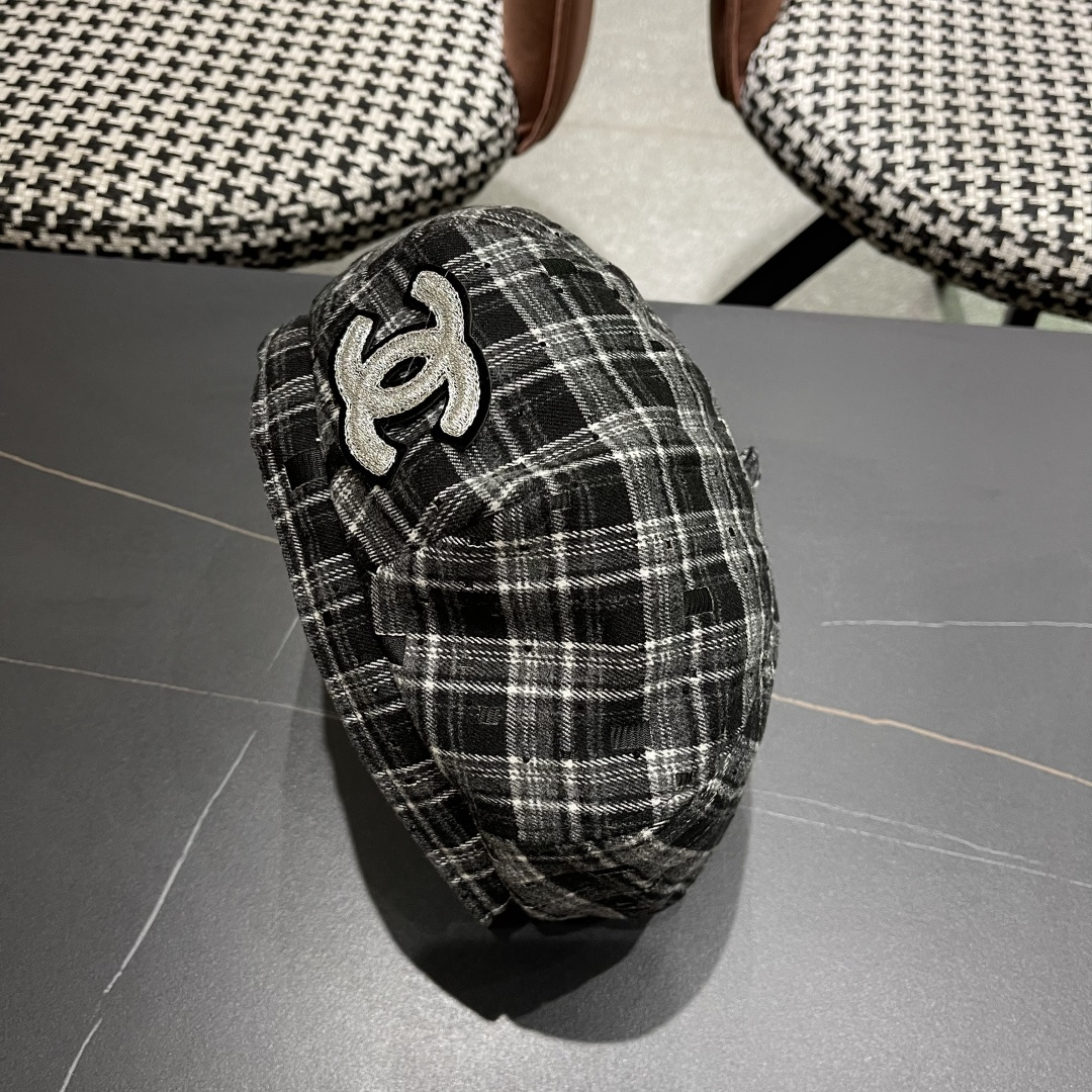  Chanel香奈儿2025新款贝雷帽，画家帽，头围57cm 四季百搭