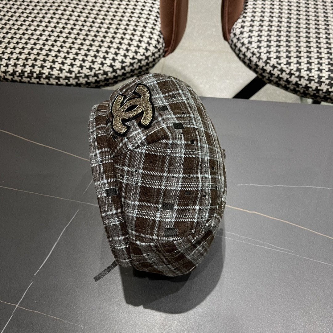  Chanel香奈儿2025新款贝雷帽，画家帽，头围57cm 四季百搭