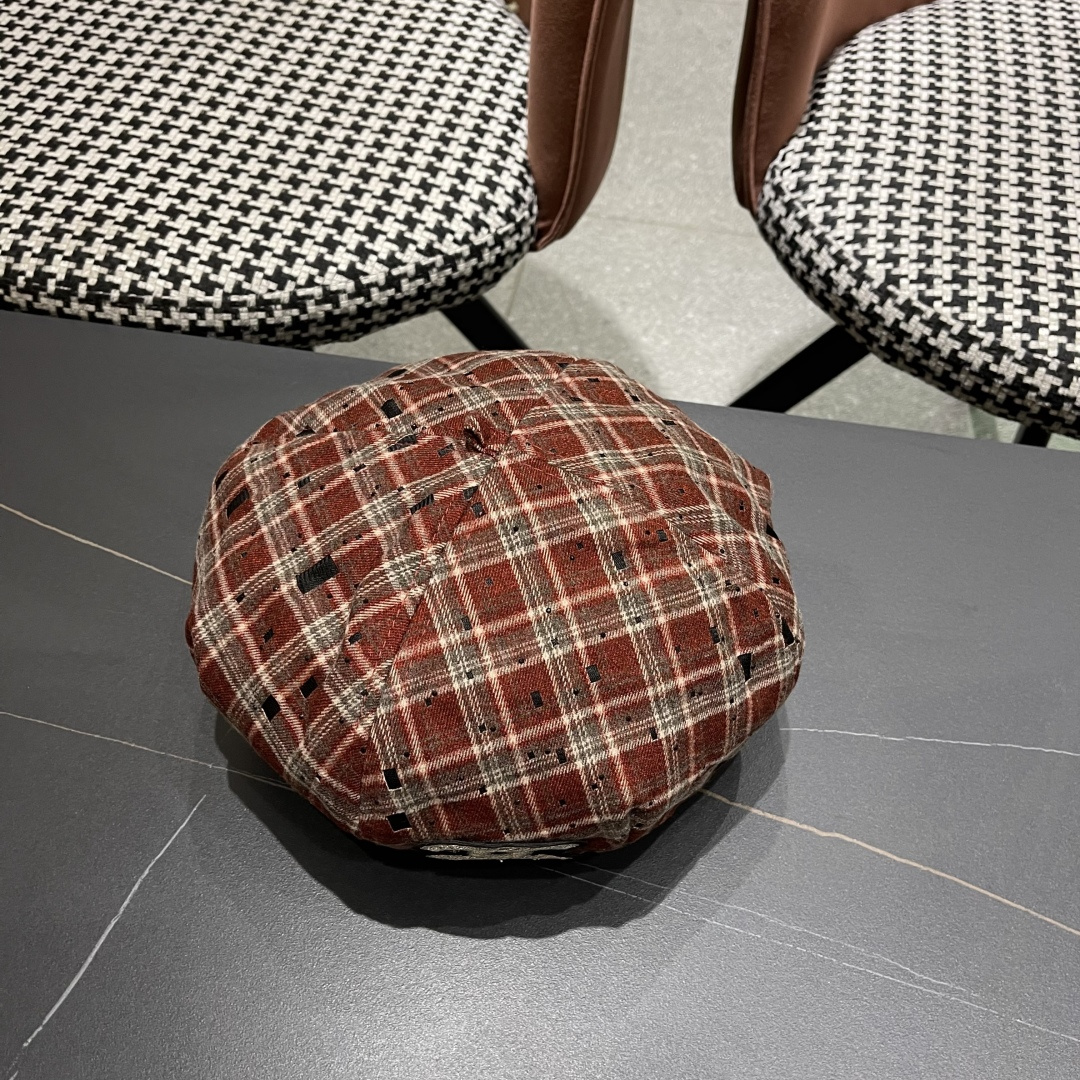  Chanel香奈儿2025新款贝雷帽，画家帽，头围57cm 四季百搭