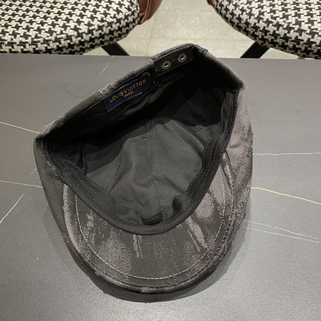  帽子女春夏休闲时尚前进帽韩版辣妺鸭舌帽复古做旧贝雷帽