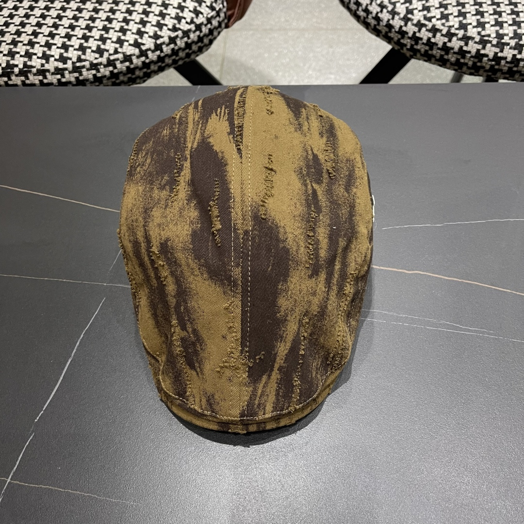  帽子女春夏休闲时尚前进帽韩版辣妺鸭舌帽复古做旧贝雷帽