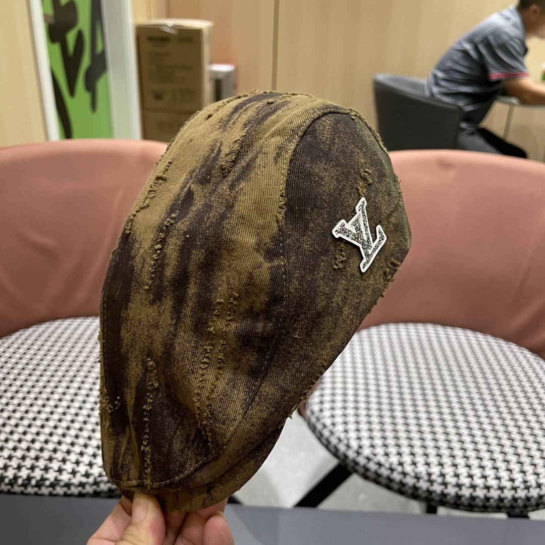  帽子女春夏休闲时尚前进帽韩版辣妺鸭舌帽复古做旧贝雷帽