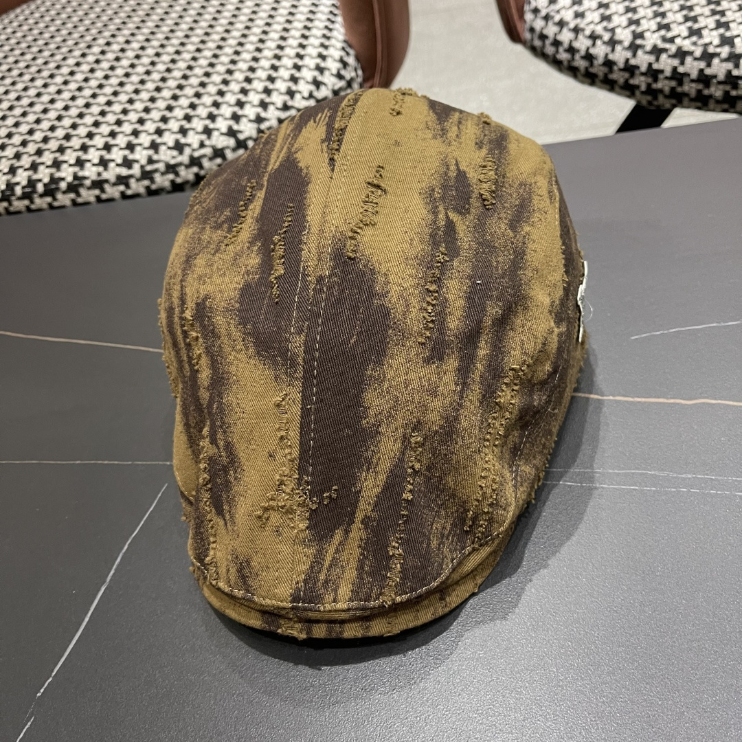  帽子女春夏休闲时尚前进帽韩版辣妺鸭舌帽复古做旧贝雷帽