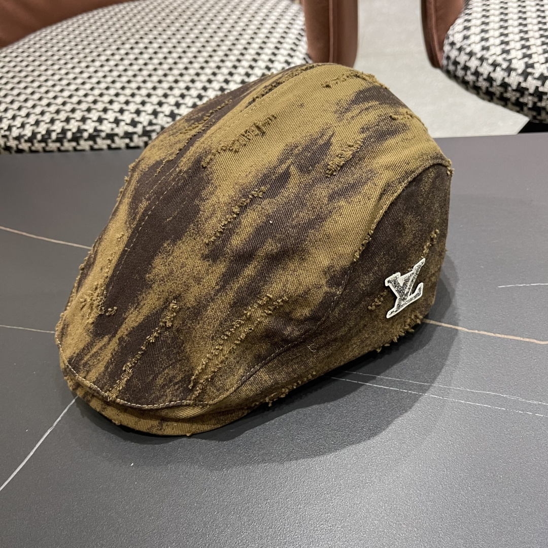  帽子女春夏休闲时尚前进帽韩版辣妺鸭舌帽复古做旧贝雷帽