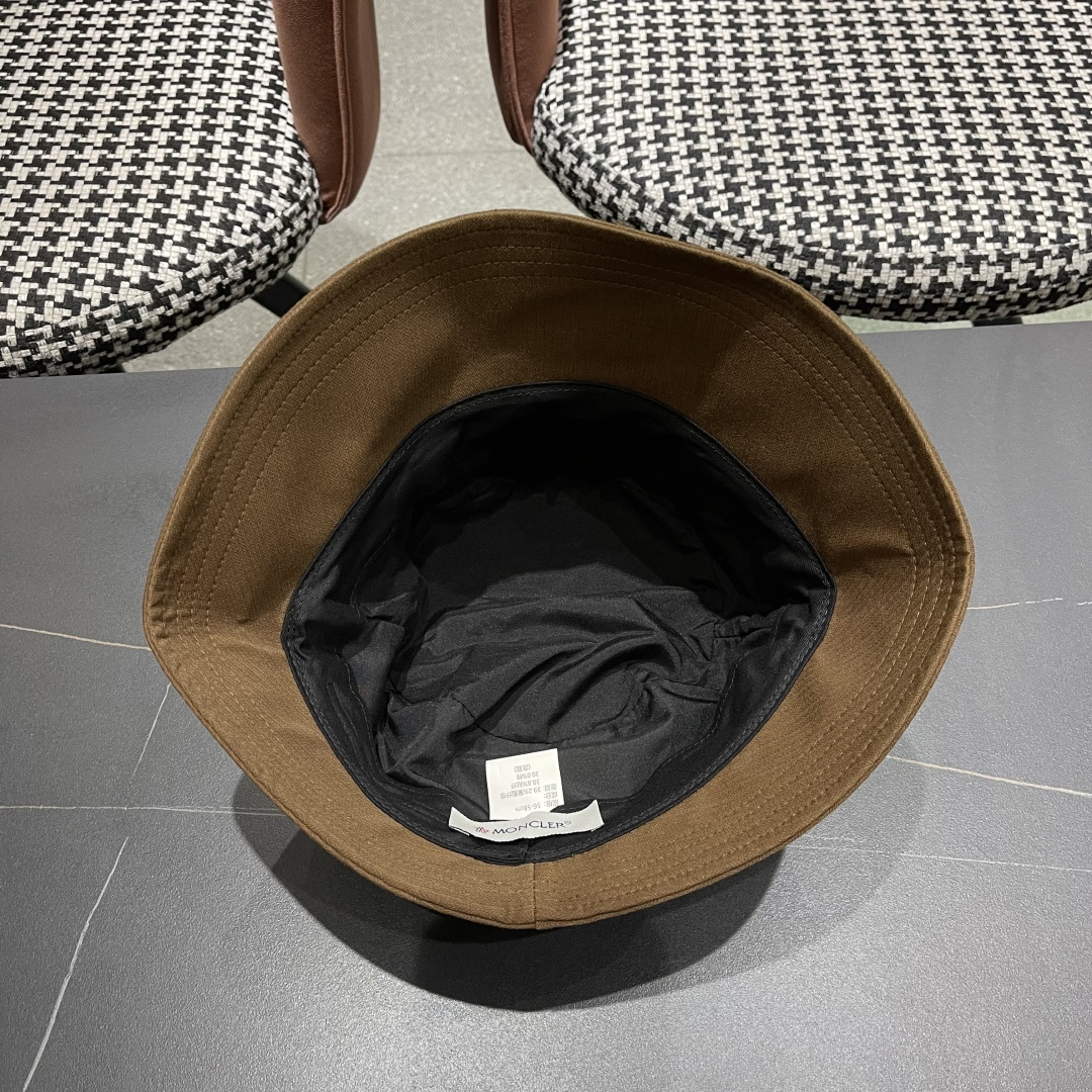  蒙口2025新款甜心水洗纯色渔夫帽子休闲盆
帽男女遮阳水桶帽夏