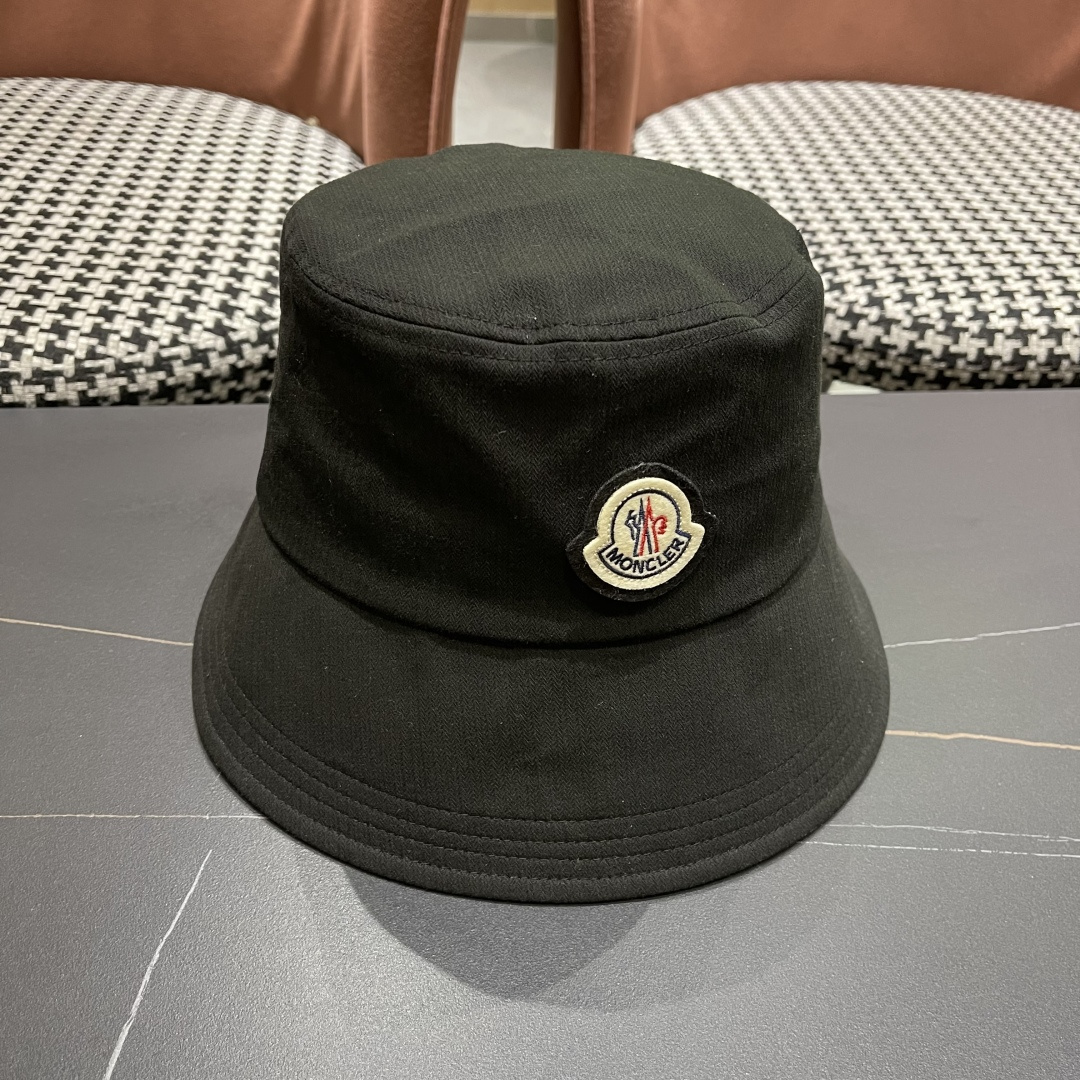  蒙口2025新款甜心水洗纯色渔夫帽子休闲盆
帽男女遮阳水桶帽夏