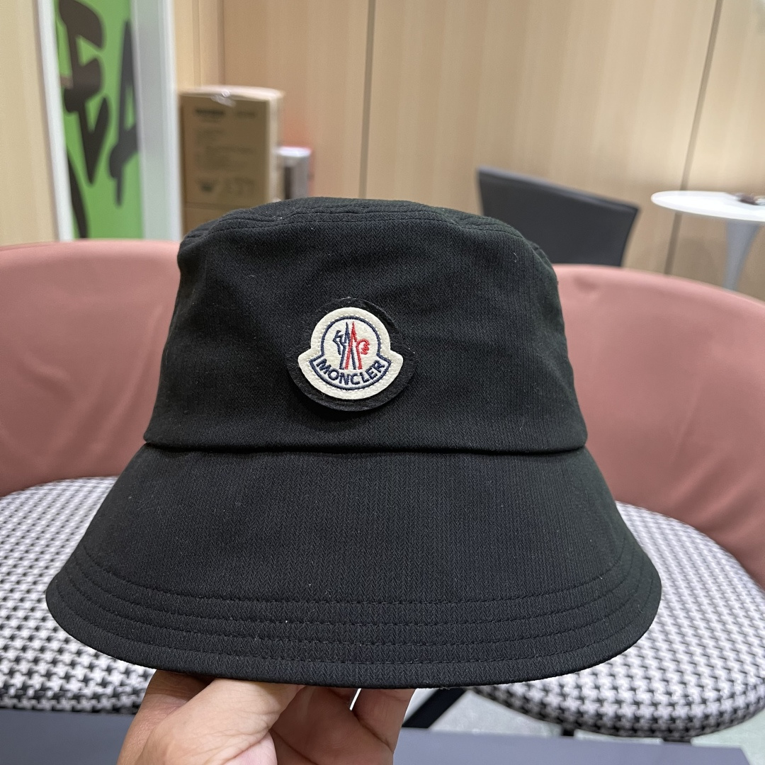  蒙口2025新款甜心水洗纯色渔夫帽子休闲盆
帽男女遮阳水桶帽夏