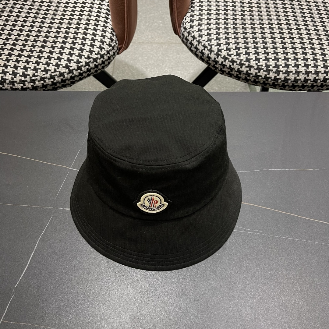  蒙口2025新款甜心水洗纯色渔夫帽子休闲盆
帽男女遮阳水桶帽夏