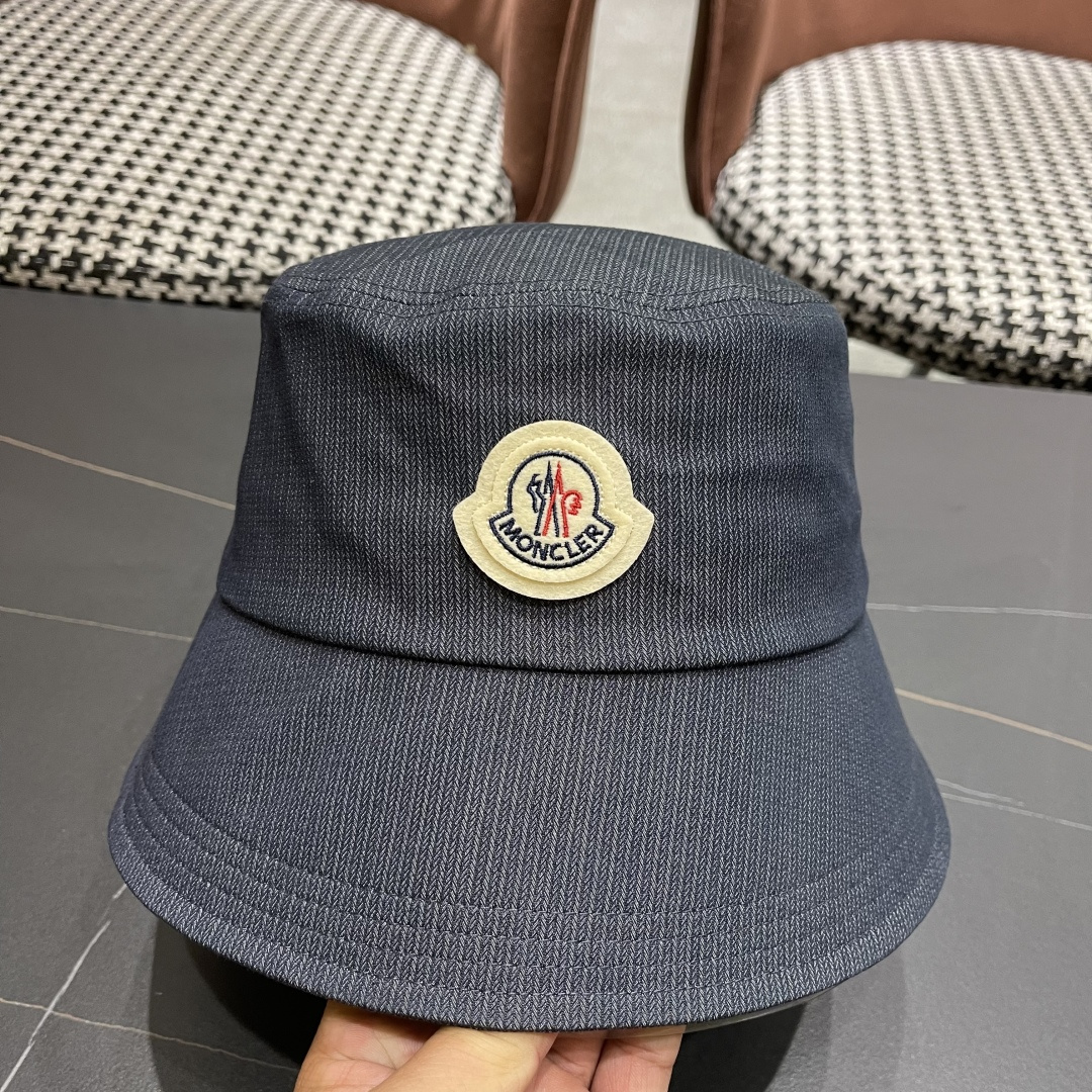  蒙口2025新款甜心水洗纯色渔夫帽子休闲盆
帽男女遮阳水桶帽夏