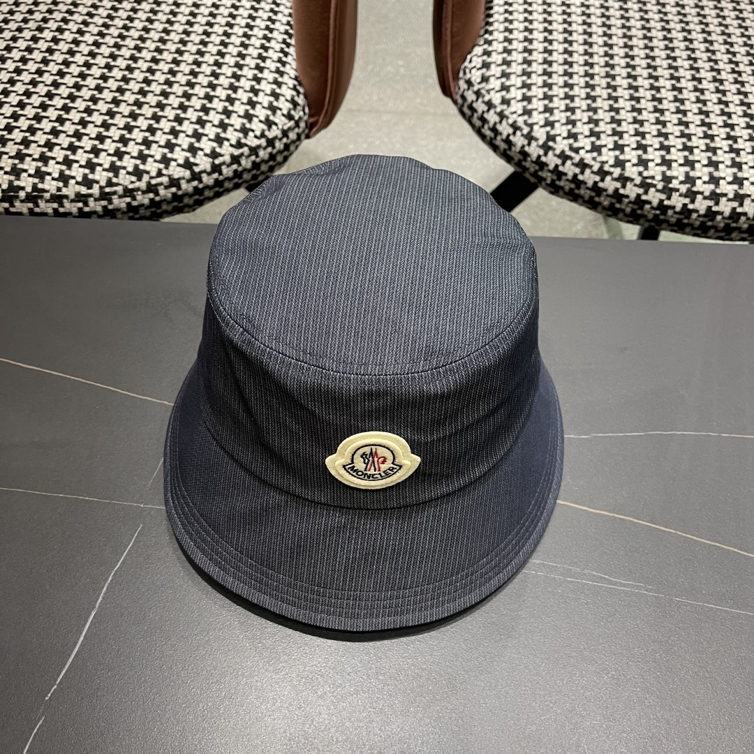  蒙口2025新款甜心水洗纯色渔夫帽子休闲盆
帽男女遮阳水桶帽夏