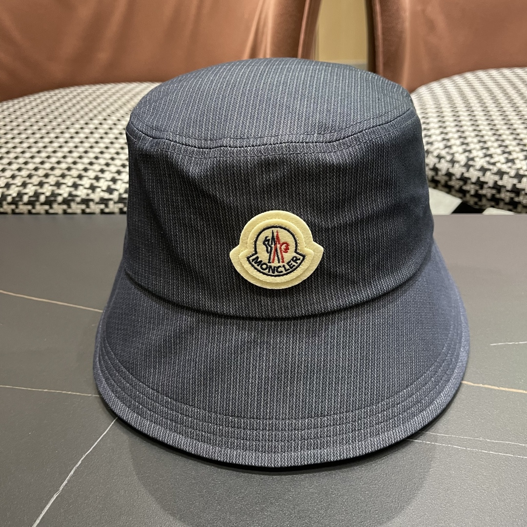  蒙口2025新款甜心水洗纯色渔夫帽子休闲盆
帽男女遮阳水桶帽夏