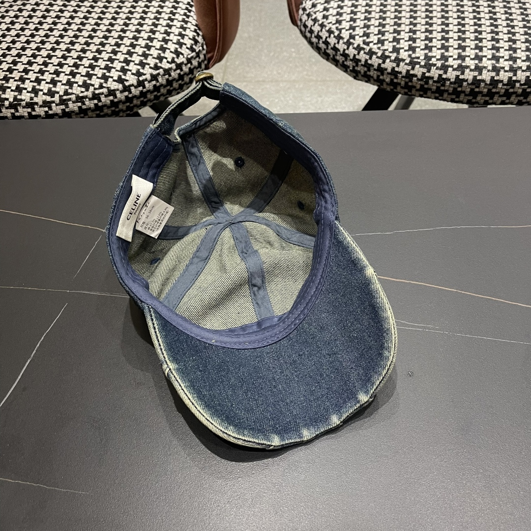 【CELINE赛琳】新款经典牛仔休闲潮流款 棒球帽🧢日韩风格，随便搭配都超好看！出门旅游，绝对要入手的一