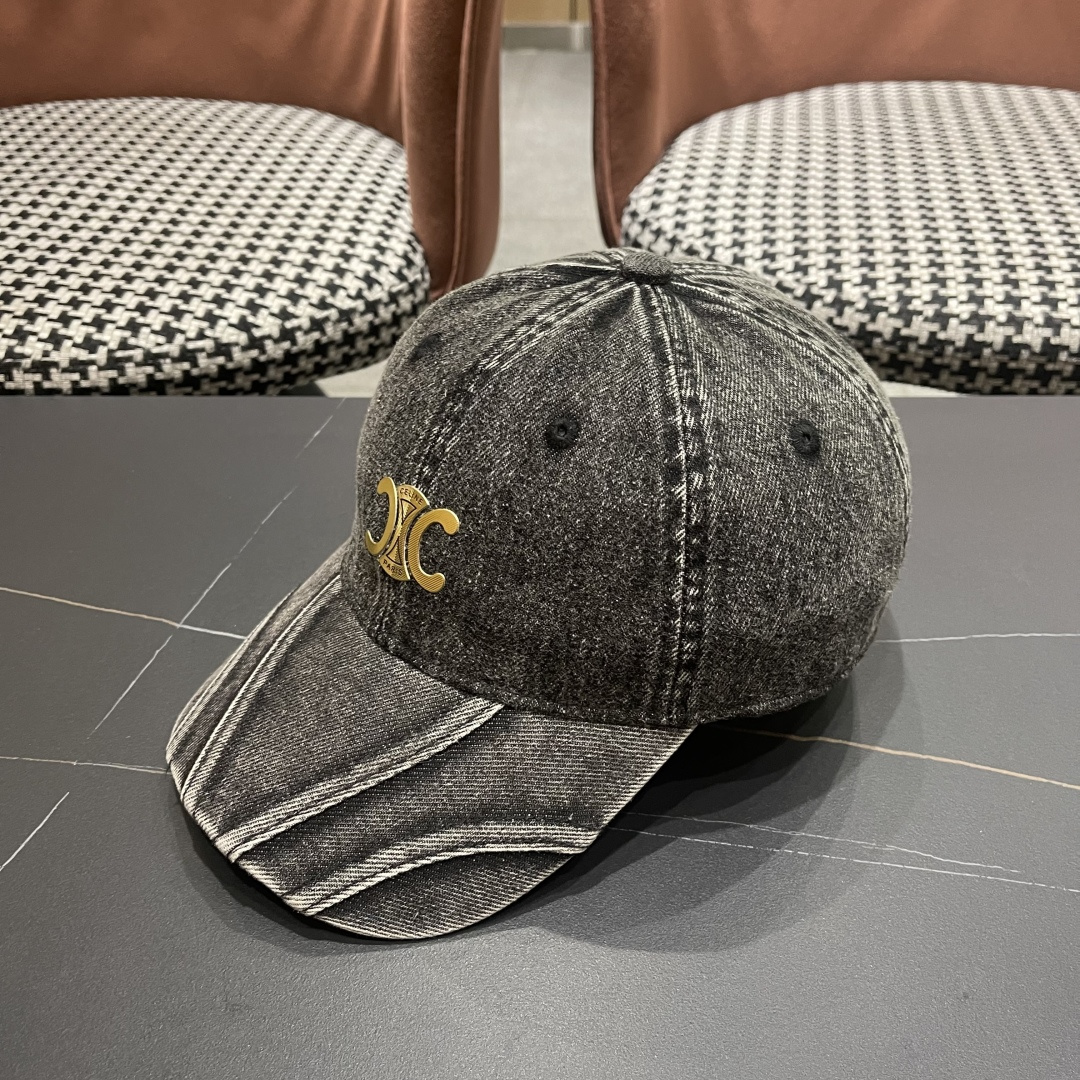 【CELINE赛琳】新款经典牛仔休闲潮流款 棒球帽🧢日韩风格，随便搭配都超好看！出门旅游，绝对要入手的一