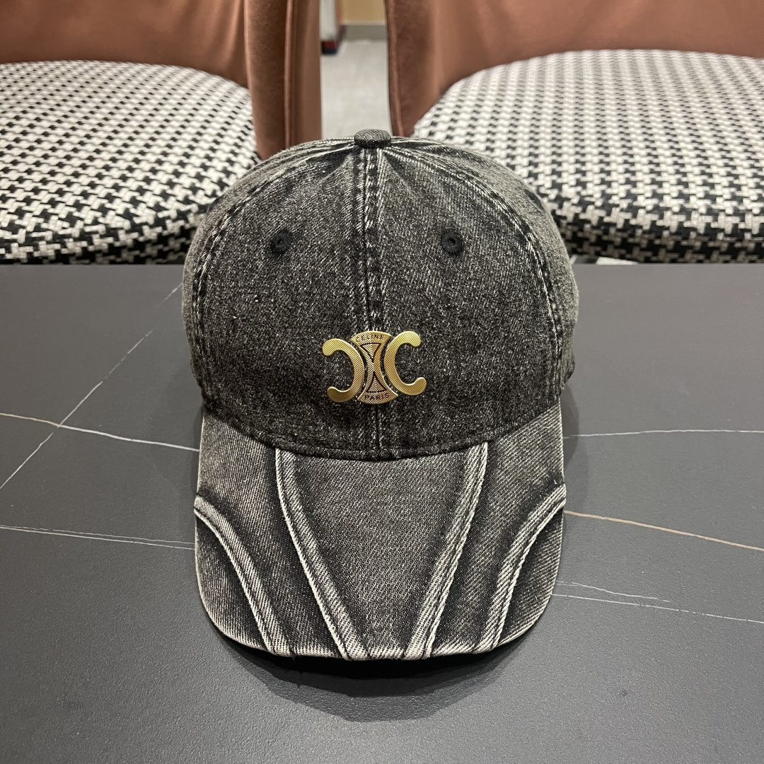 【CELINE赛琳】新款经典牛仔休闲潮流款 棒球帽🧢日韩风格，随便搭配都超好看！出门旅游，绝对要入手的一