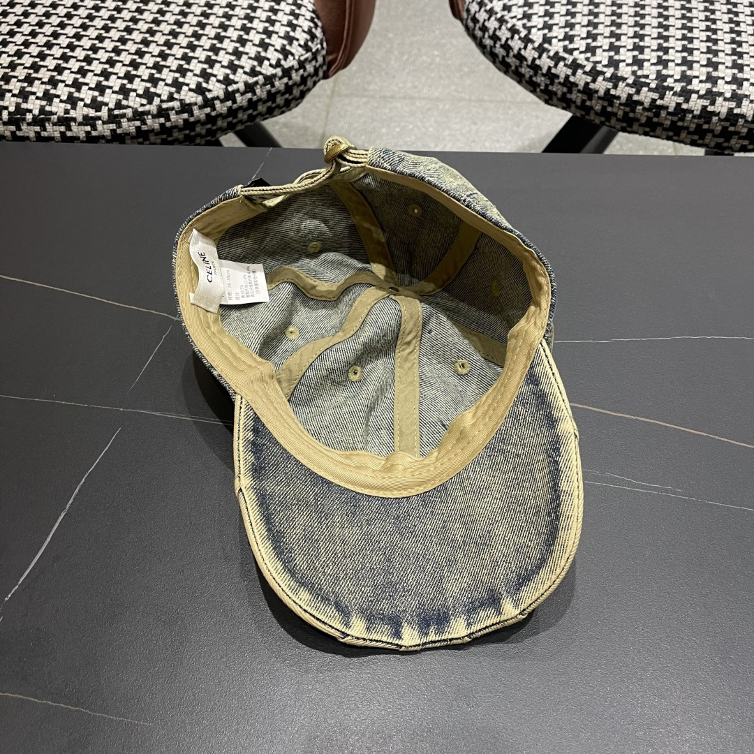 【CELINE赛琳】新款经典牛仔休闲潮流款 棒球帽🧢日韩风格，随便搭配都超好看！出门旅游，绝对要入手的一