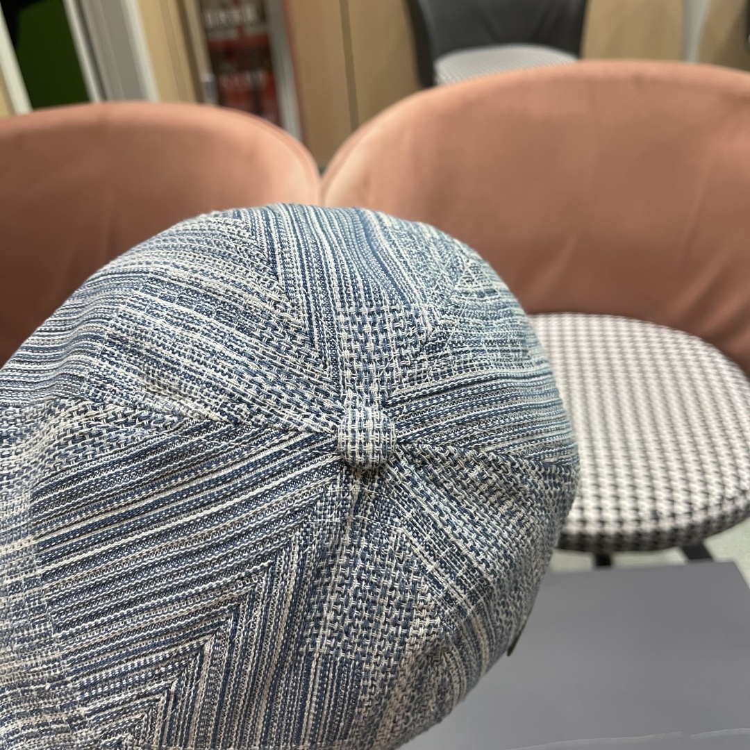  迪奥 日系复古牛仔前进帽女夏文艺休闲百搭皮质
帽檐画家帽鸭舌报童帽子