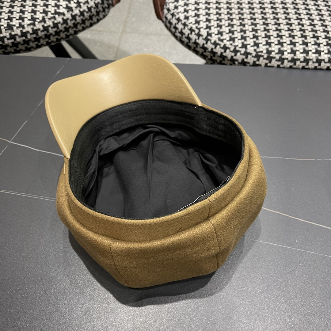  香奈儿 八角帽子女四季款棉质百搭贝雷帽英伦复古大头
围品脸小鸭舌报童帽