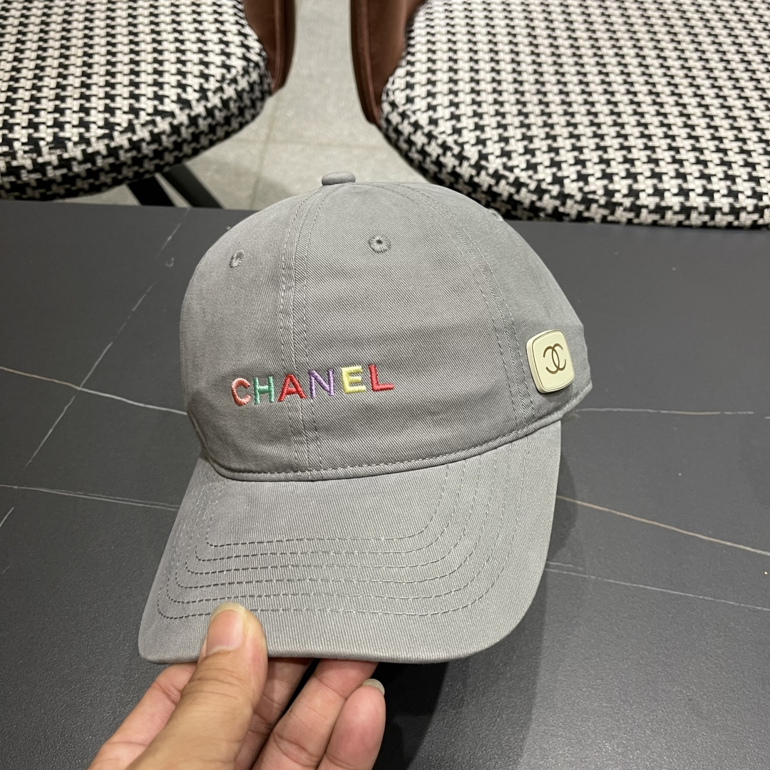  香奈儿 帽子女牛仔鸭舌帽潮百搭时尚洋气棒球帽男休闲
ins 新款防晒遮阳帽