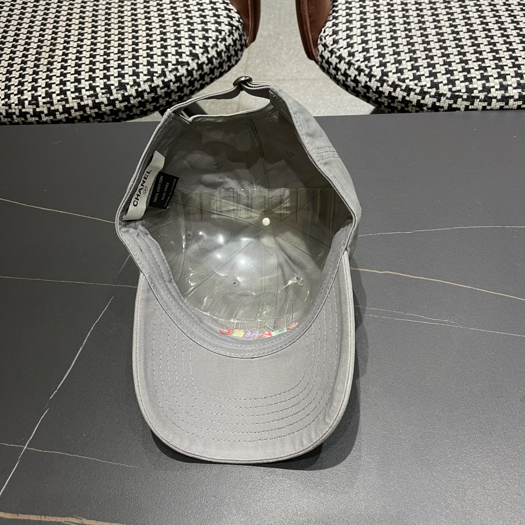  香奈儿 帽子女牛仔鸭舌帽潮百搭时尚洋气棒球帽男休闲
ins 新款防晒遮阳帽