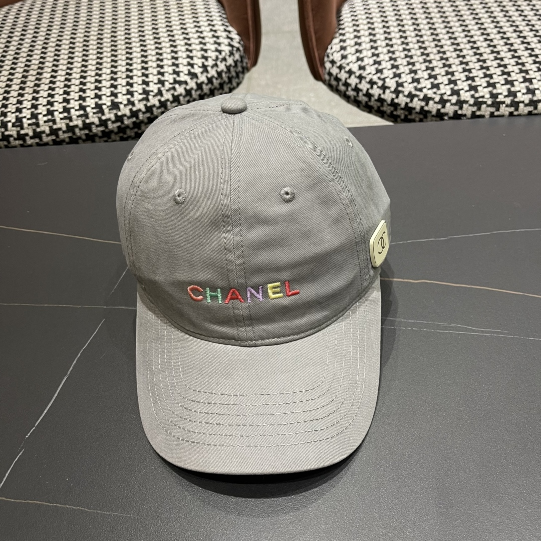  香奈儿 帽子女牛仔鸭舌帽潮百搭时尚洋气棒球帽男休闲
ins 新款防晒遮阳帽