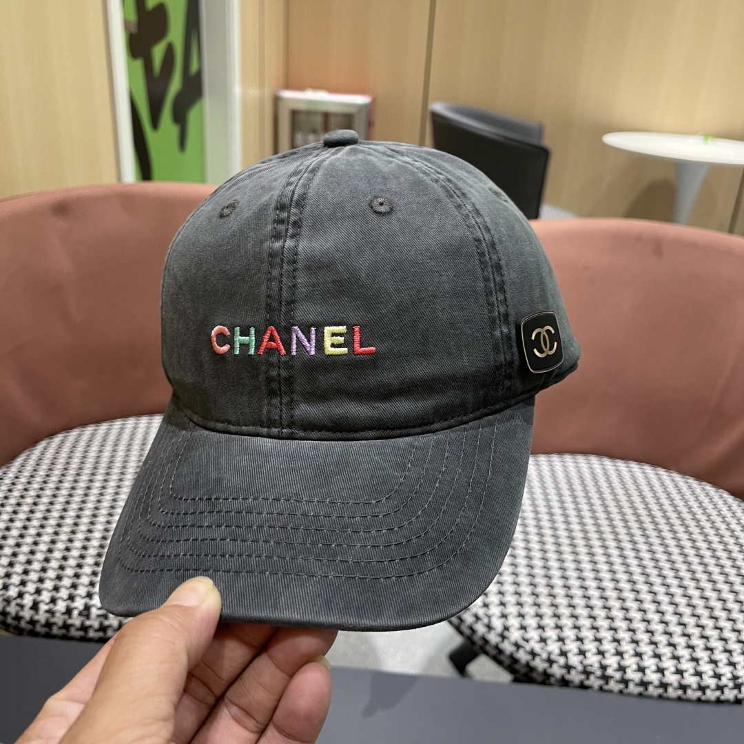  香奈儿 帽子女牛仔鸭舌帽潮百搭时尚洋气棒球帽男休闲
ins 新款防晒遮阳帽