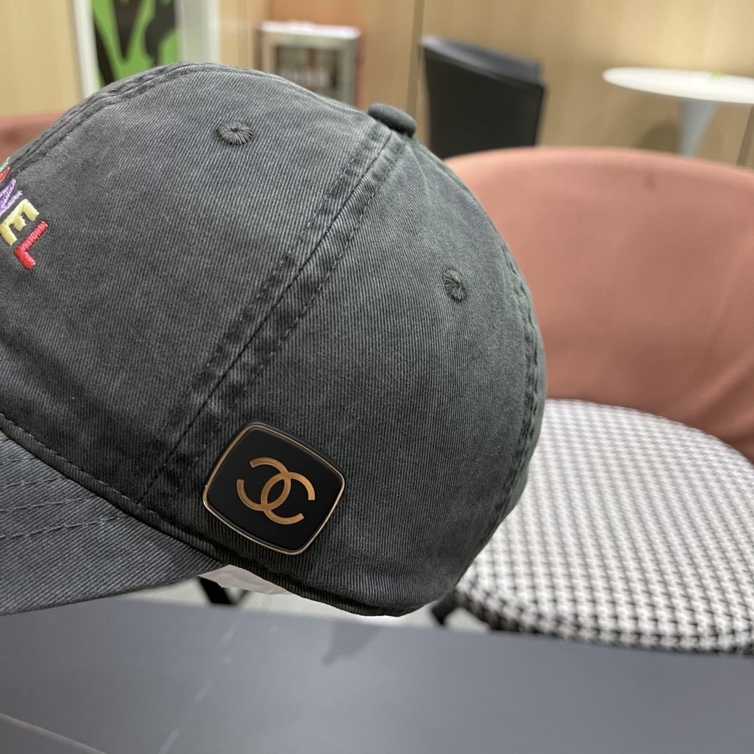  香奈儿 帽子女牛仔鸭舌帽潮百搭时尚洋气棒球帽男休闲
ins 新款防晒遮阳帽