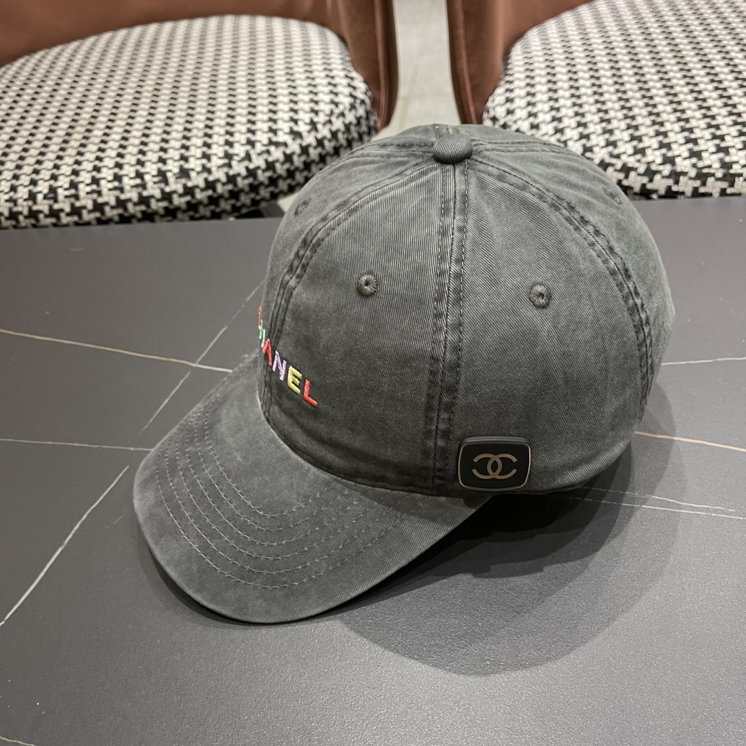  香奈儿 帽子女牛仔鸭舌帽潮百搭时尚洋气棒球帽男休闲
ins 新款防晒遮阳帽