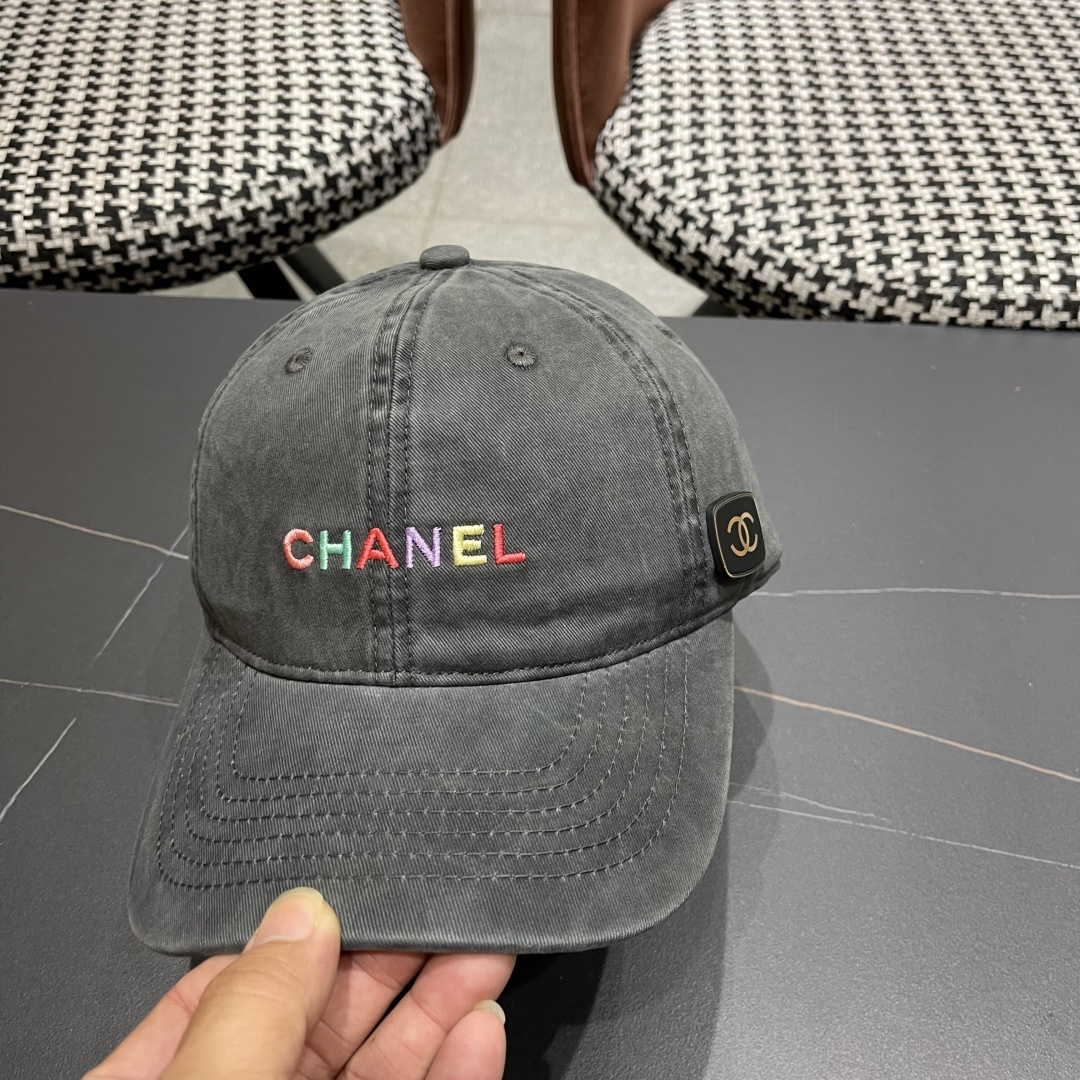  香奈儿 帽子女牛仔鸭舌帽潮百搭时尚洋气棒球帽男休闲
ins 新款防晒遮阳帽