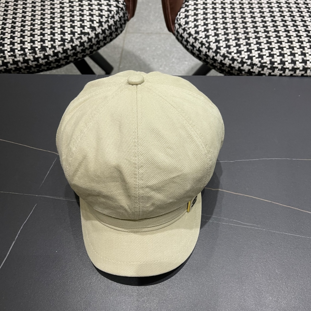  香奈儿 鸭舌帽女新款洋气帽子日系英伦风贝
雷帽品脸小休闲报童八角帽