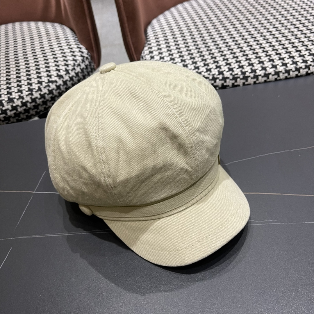  香奈儿 鸭舌帽女新款洋气帽子日系英伦风贝
雷帽品脸小休闲报童八角帽