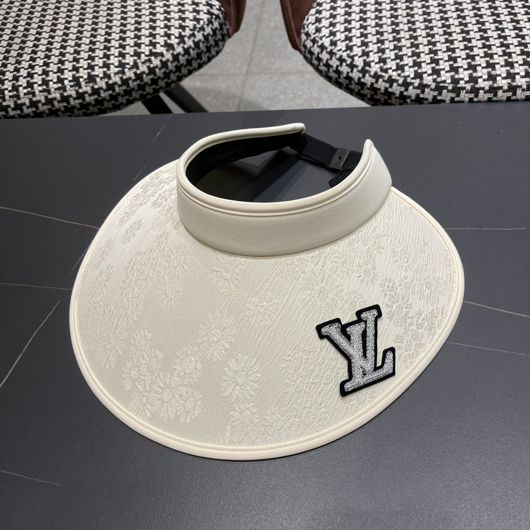  Lv路易威登2025日本中式风遮阳帽女防晒夏季发卡式空顶页大沿防
紫外线广外骑车太阳