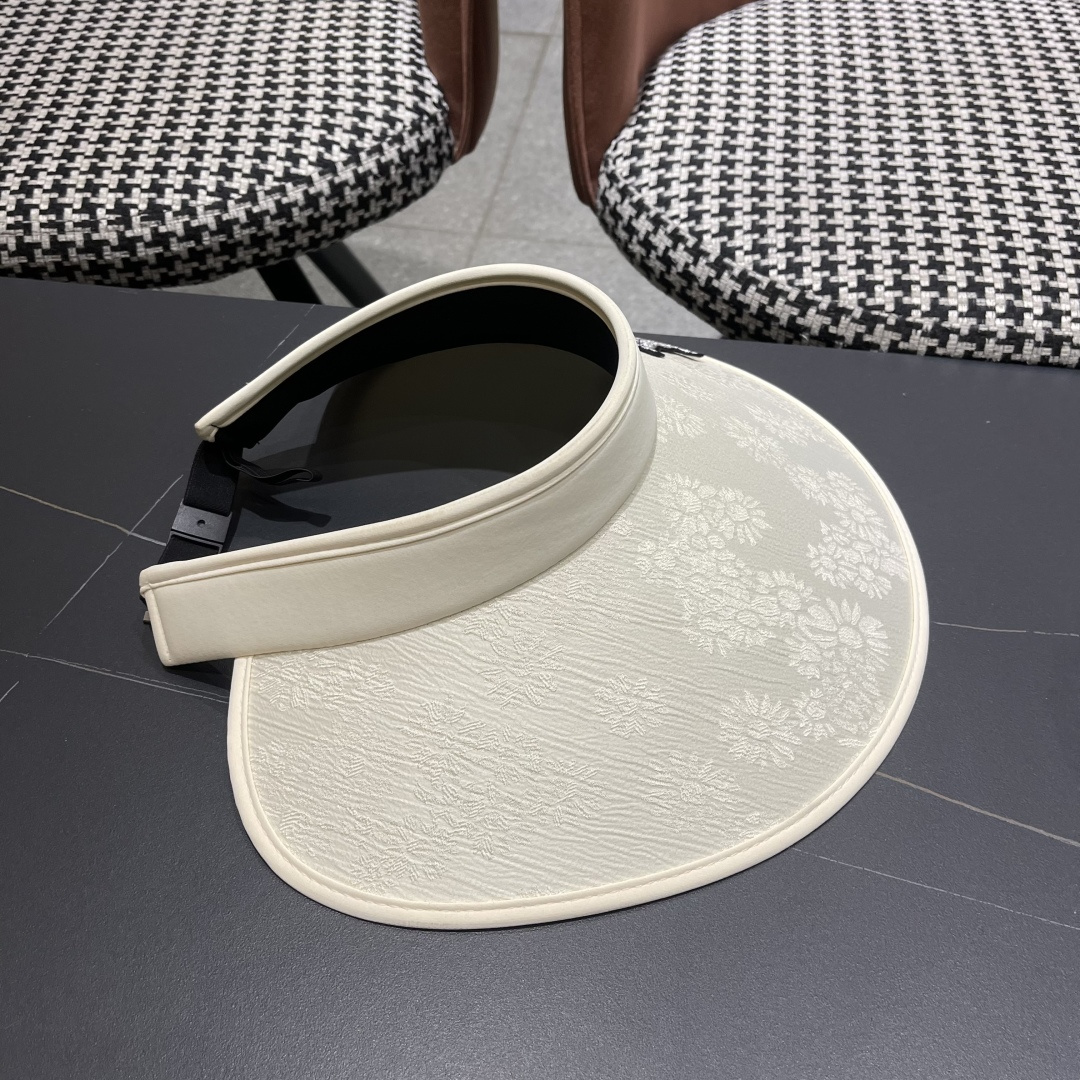  Lv路易威登2025日本中式风遮阳帽女防晒夏季发卡式空顶页大沿防
紫外线广外骑车太阳